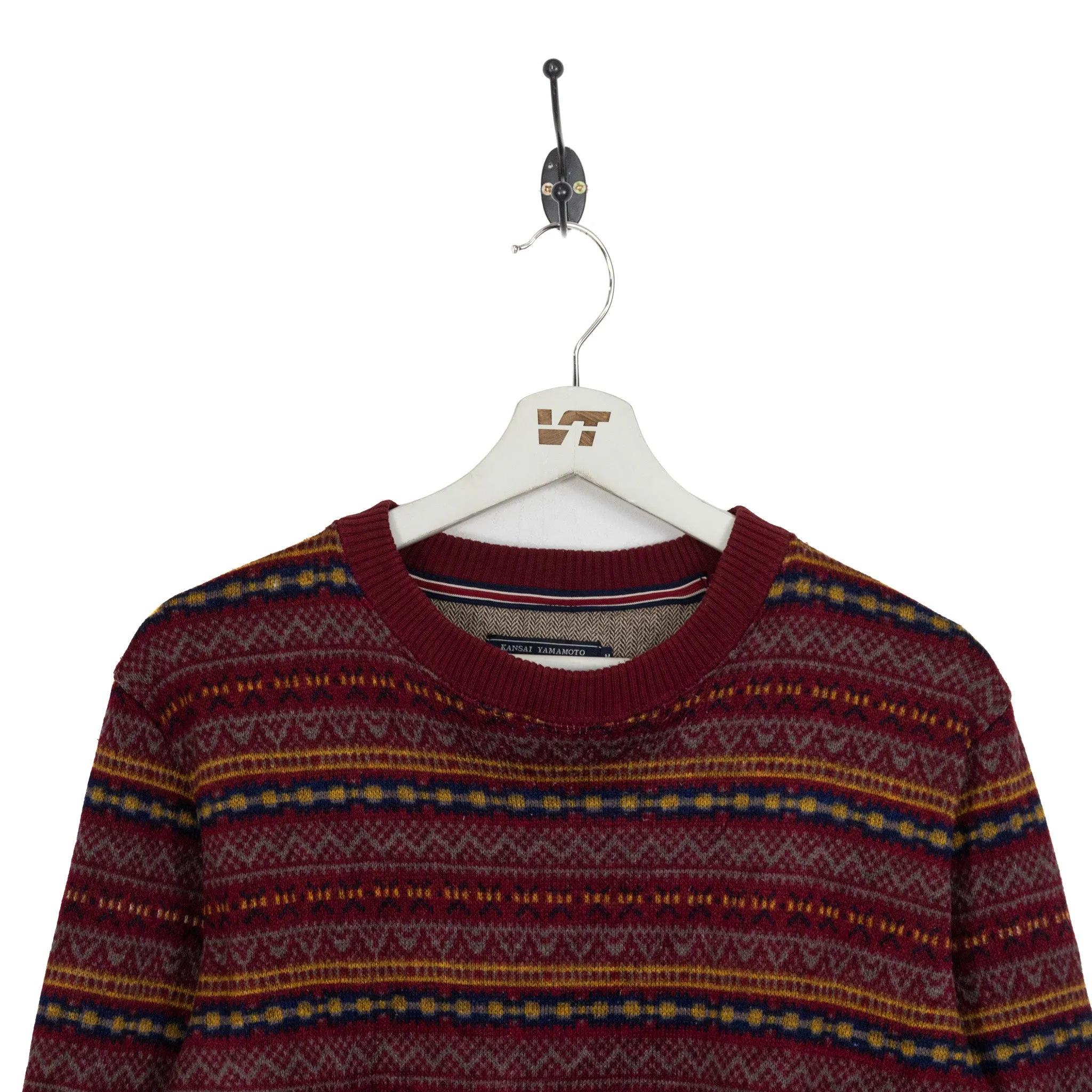 Kansai Yamamoto Stripe Knit Jumper