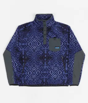 Kavu Teannaway Fleece Sweatshirt - Double Indigo - Shop Now