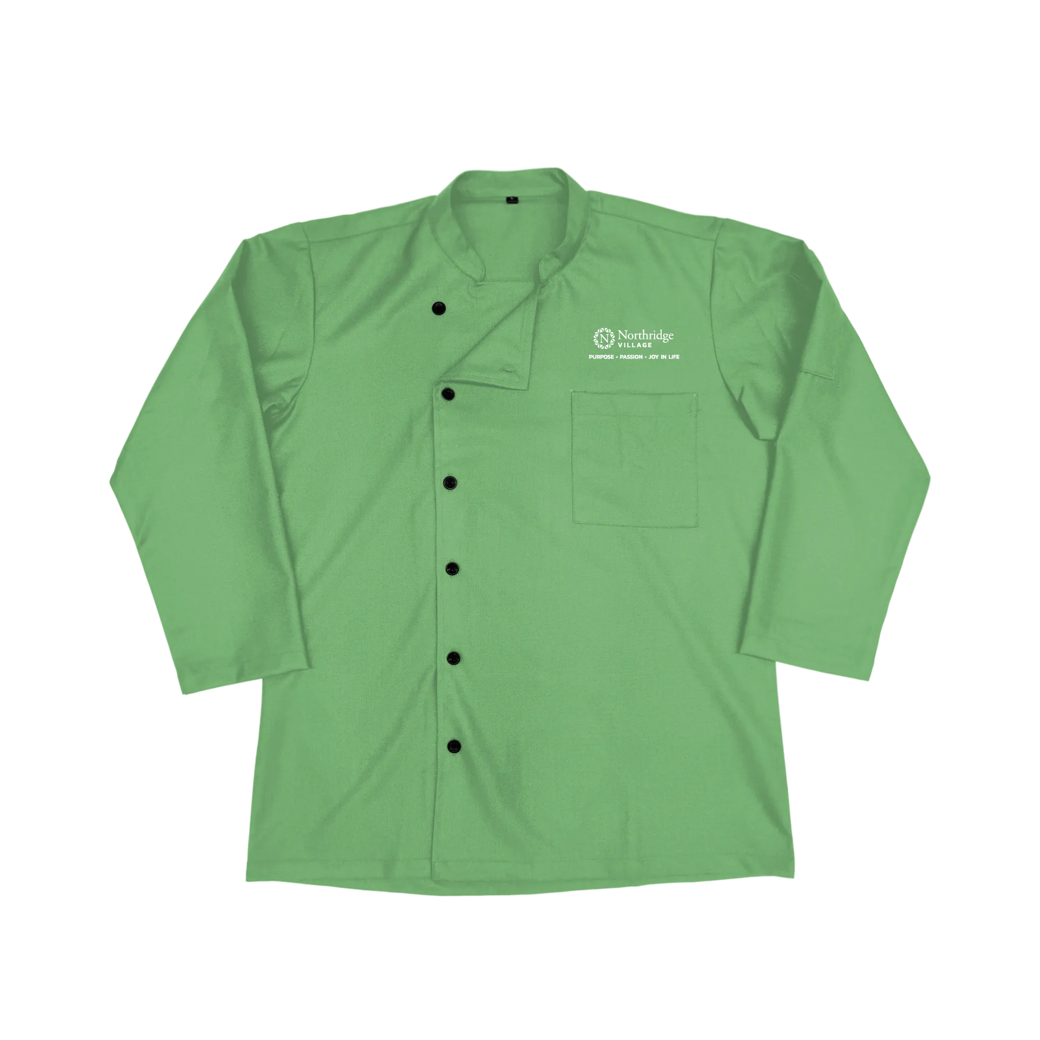 Kelly Green Unisex Chef Coat