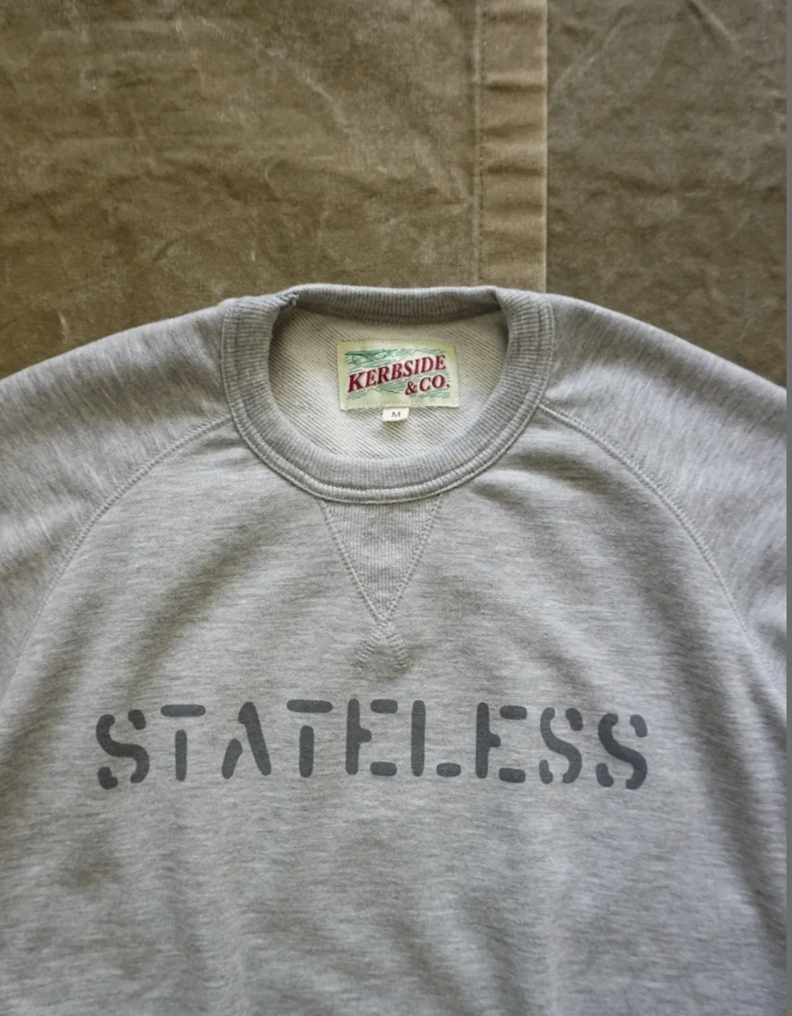 Grey STATELESS Kerbside Sweatshirt