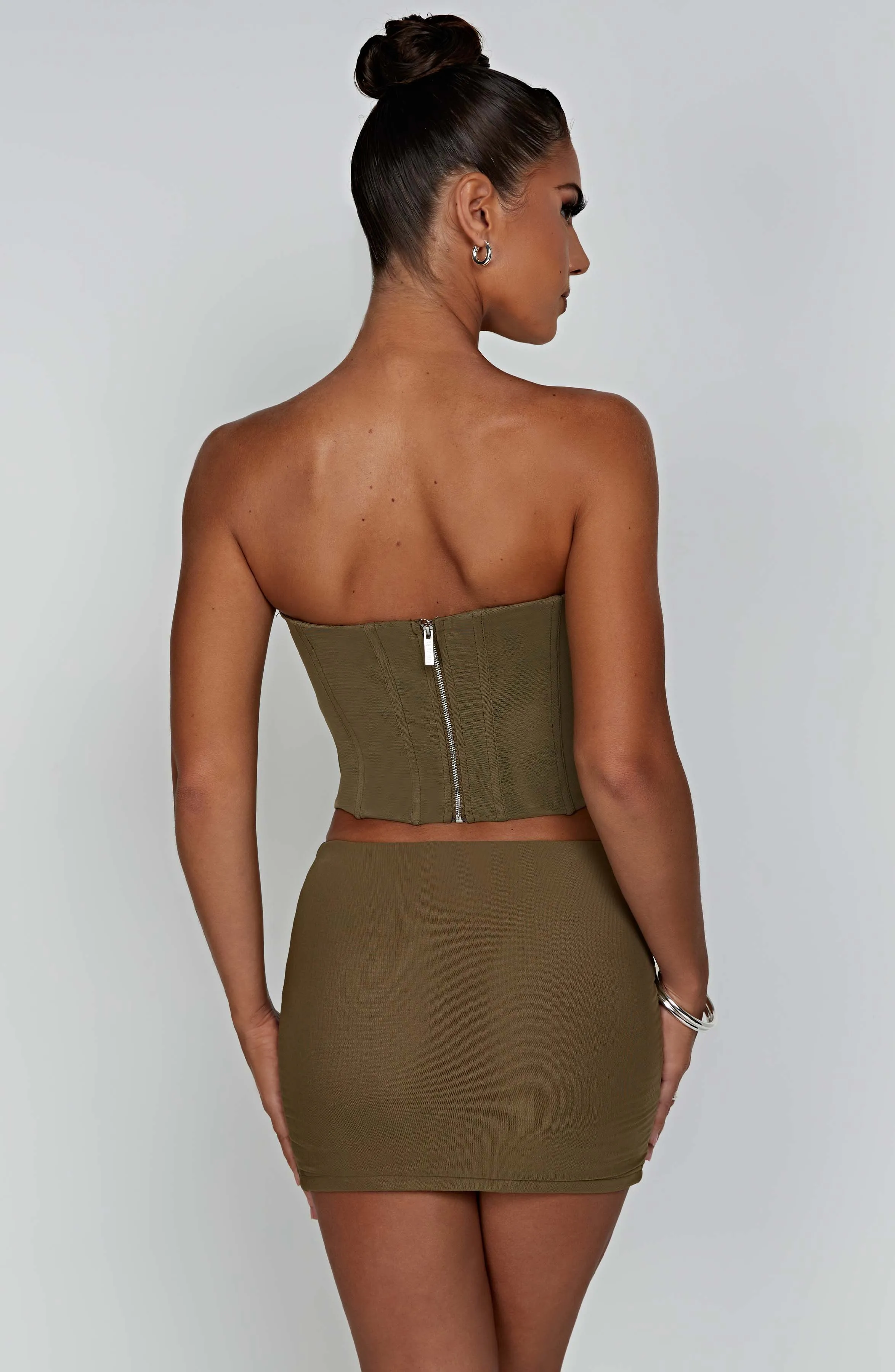 Khaki Cami Corset