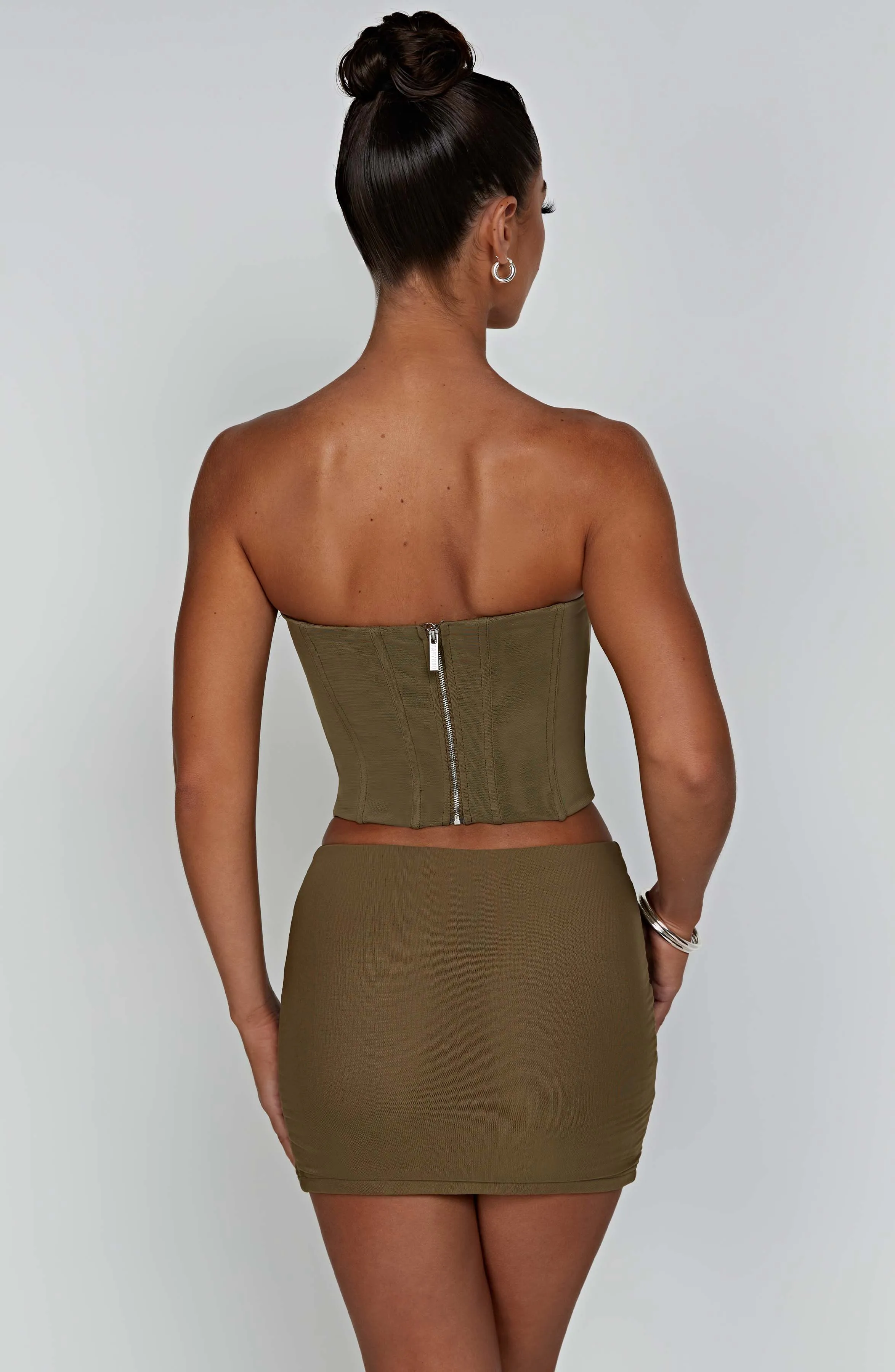 Khaki Cami Corset