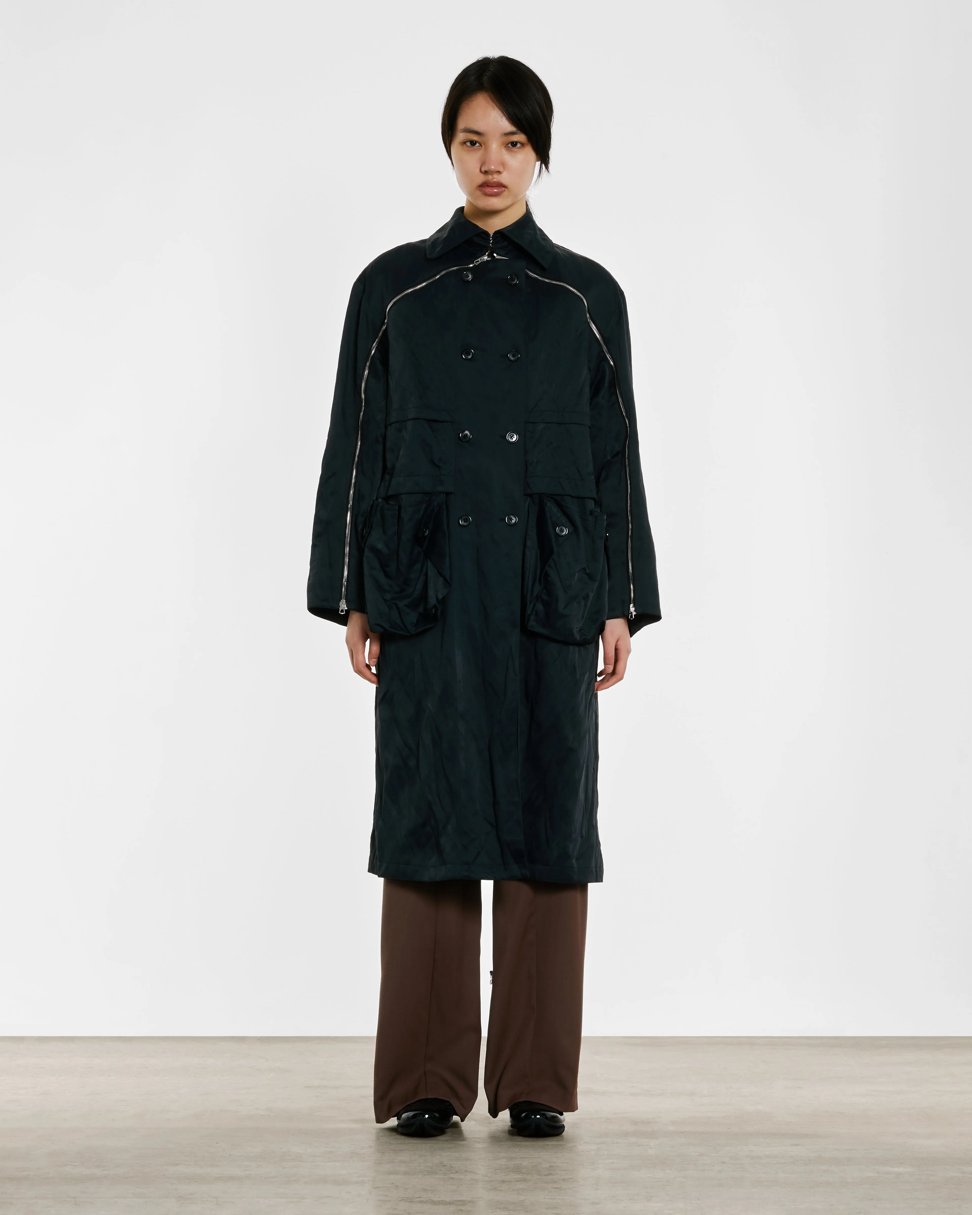 Kiko Kostadinov Mallarmé Black Coat