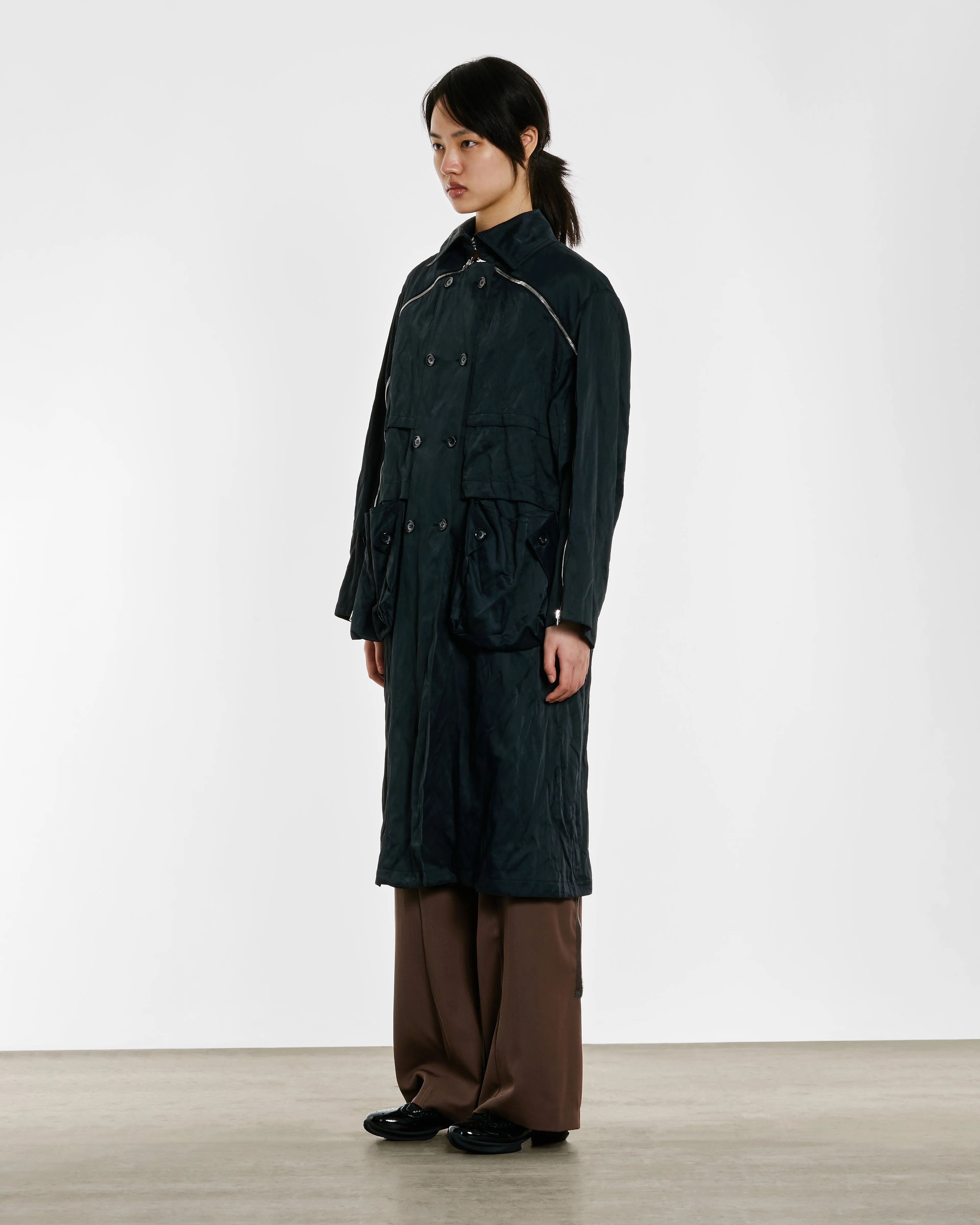 Kiko Kostadinov Mallarmé Black Coat