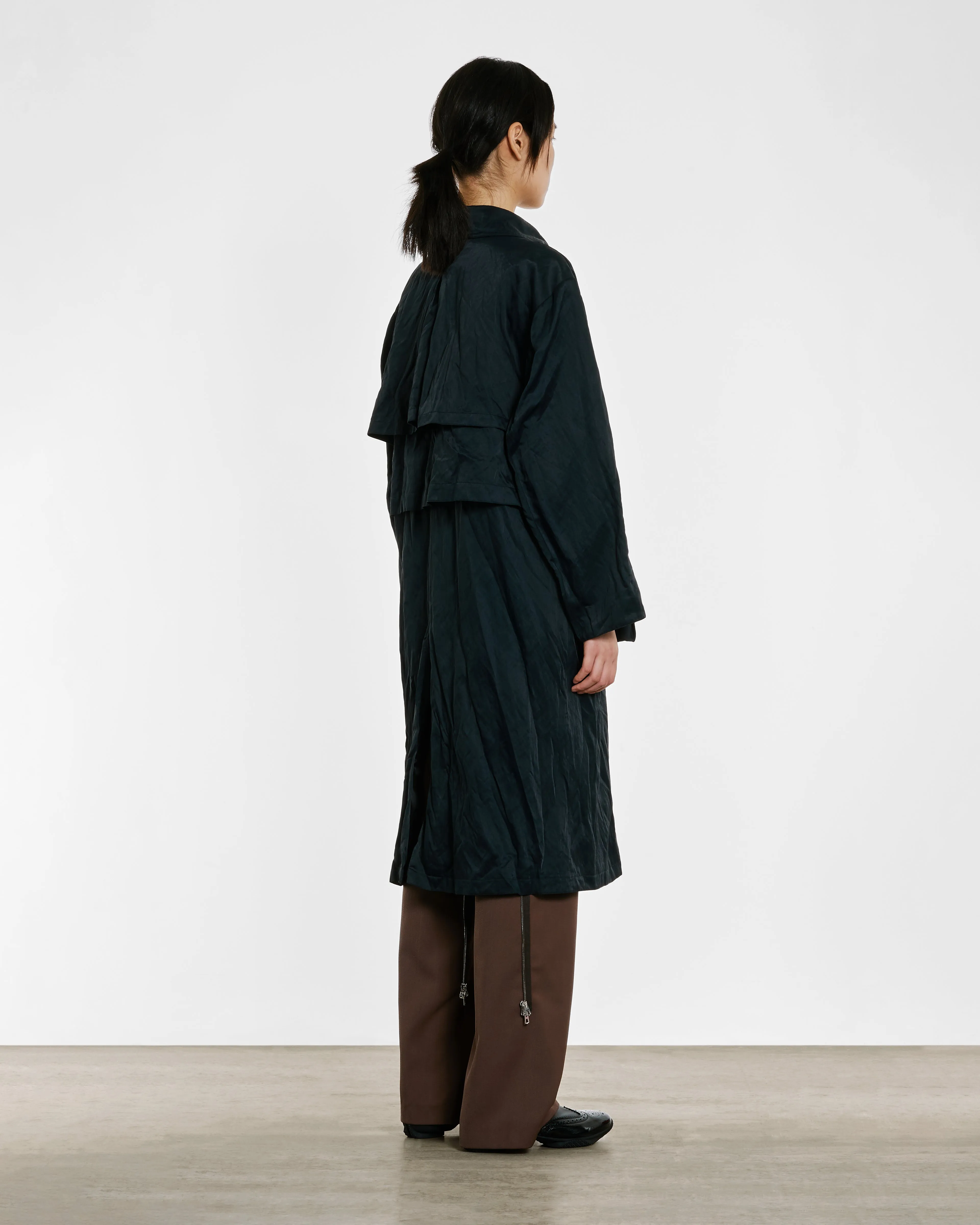 Kiko Kostadinov Mallarmé Black Coat