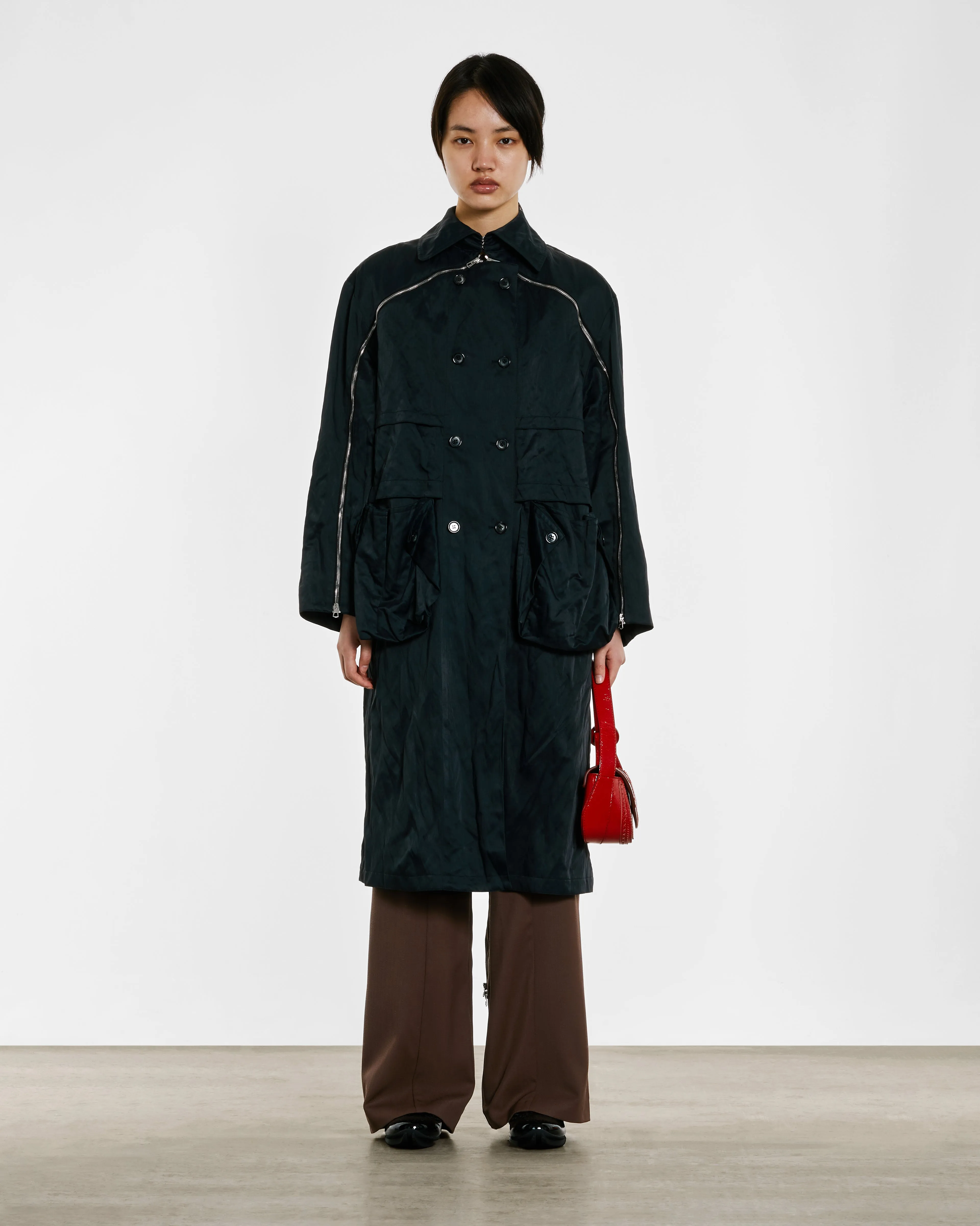 Kiko Kostadinov Mallarmé Black Coat