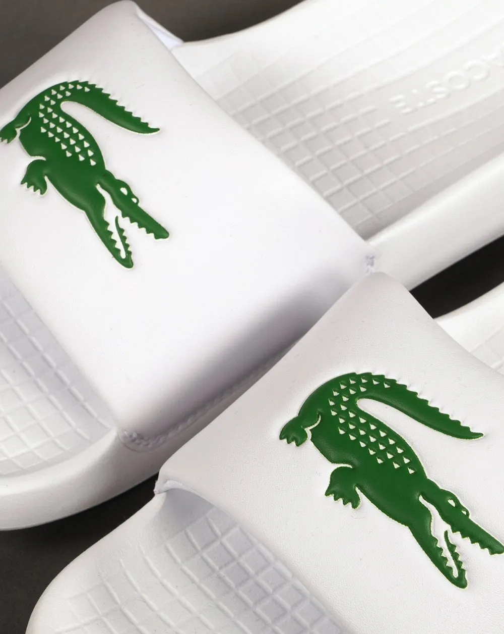 Lacoste Serve Slide White/Green