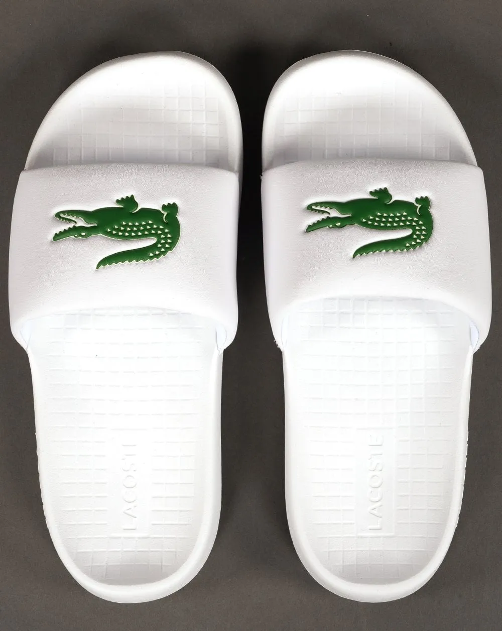 Lacoste Serve Slide White/Green