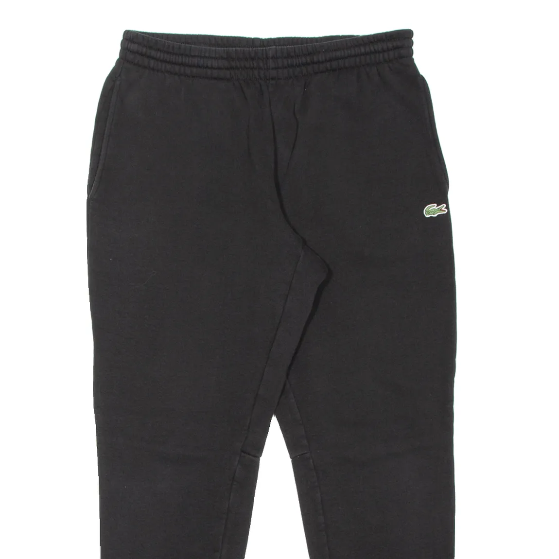 LACOSTE Slim Fit Mens Joggers Black Tapered M W28 L27