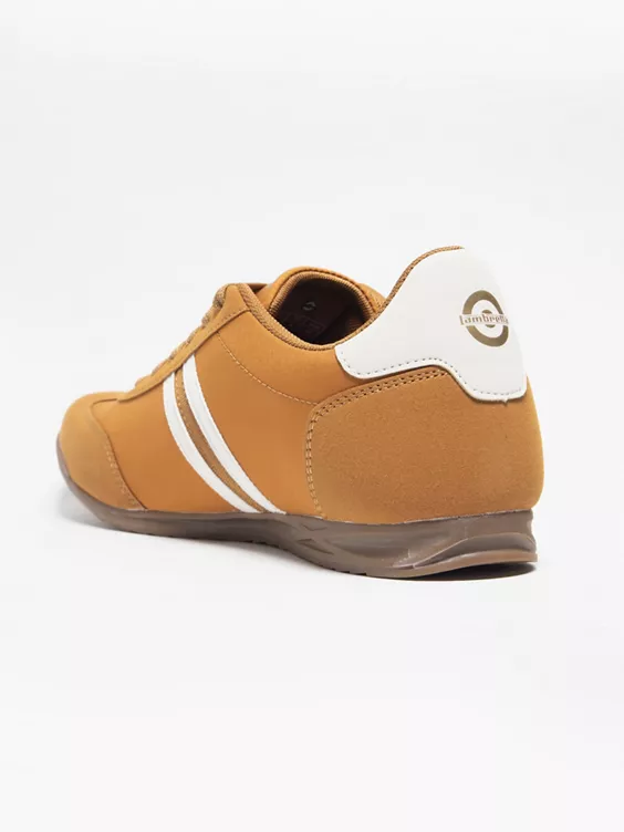 Lambretta  Tackle Tan Casual Trainers