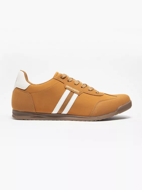 Lambretta  Tackle Tan Casual Trainers