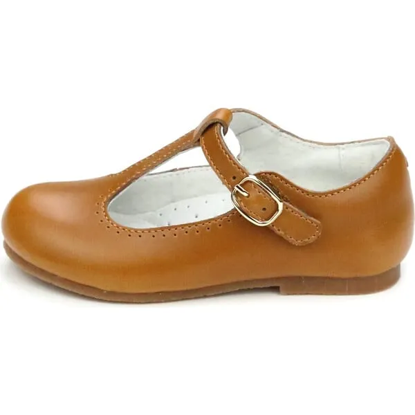 L'Amour Eleanor T-Bar Flat, Camel