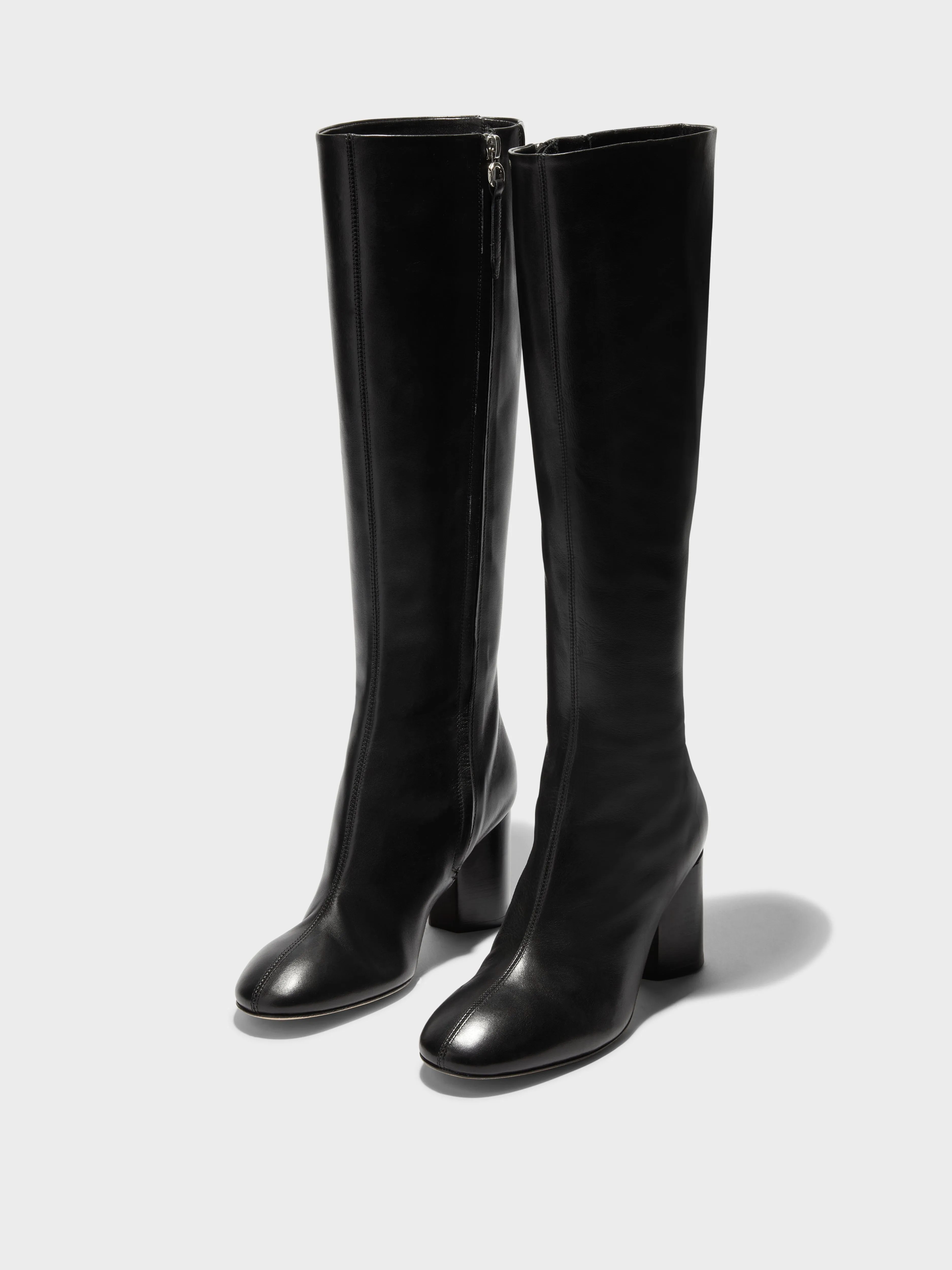 Leather Knee-High Boots: Ariana - $120