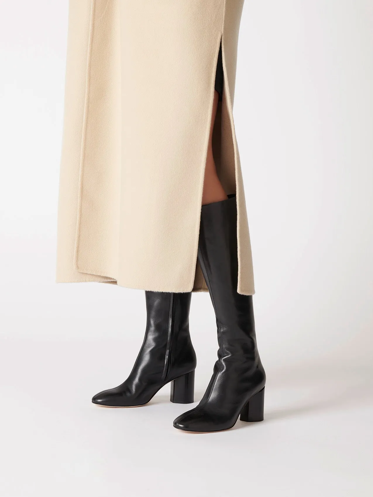 Leather Knee-High Boots: Ariana - $120