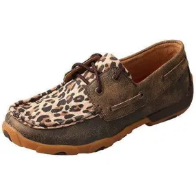 Leopard Women's Driving Shoes by Twisted X