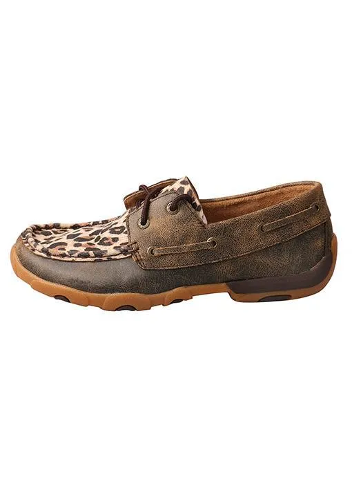 Leopard Women's Driving Shoes by Twisted X