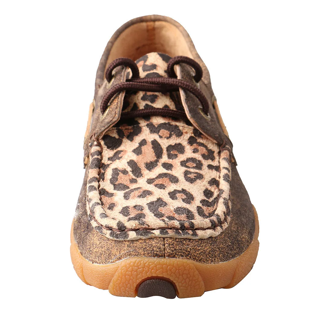 Leopard Women's Driving Shoes by Twisted X