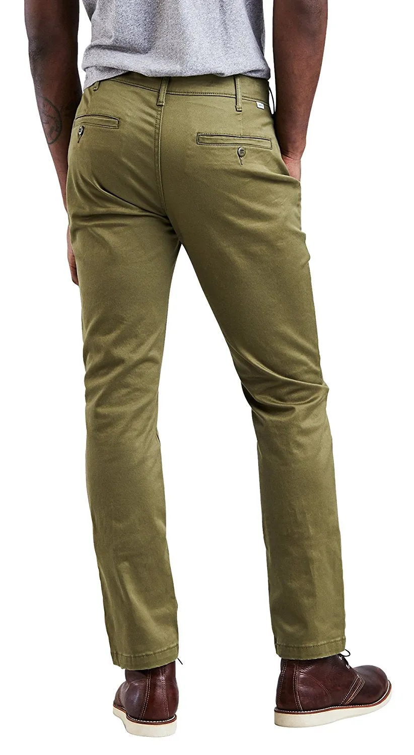 Levi's Men's Slim Chino Pant Stretch Burnt Olive.