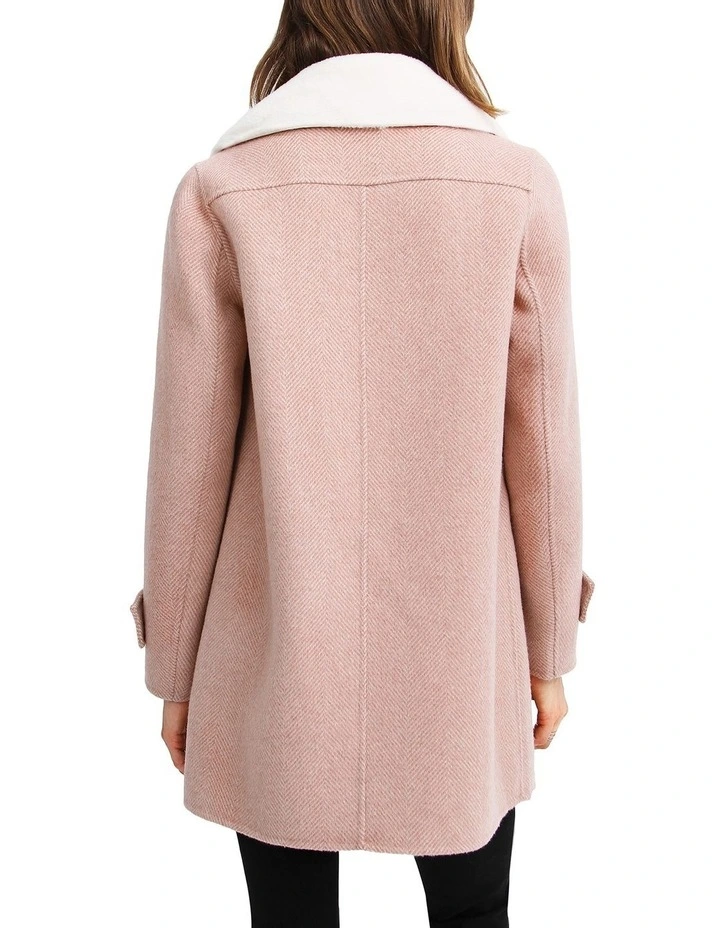 Liberty Sherpa Wool Coat