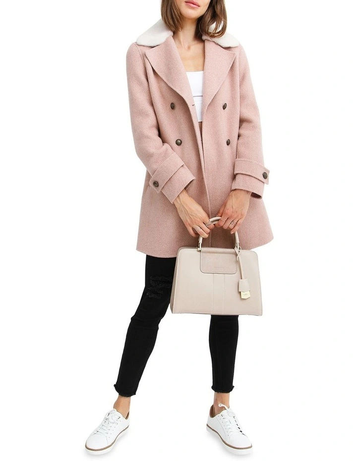 Liberty Sherpa Wool Coat