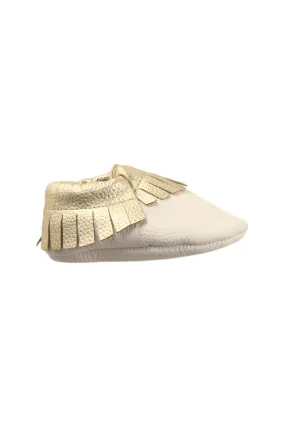 Little Caleb Leather Moccasins 12-18M (EU19)