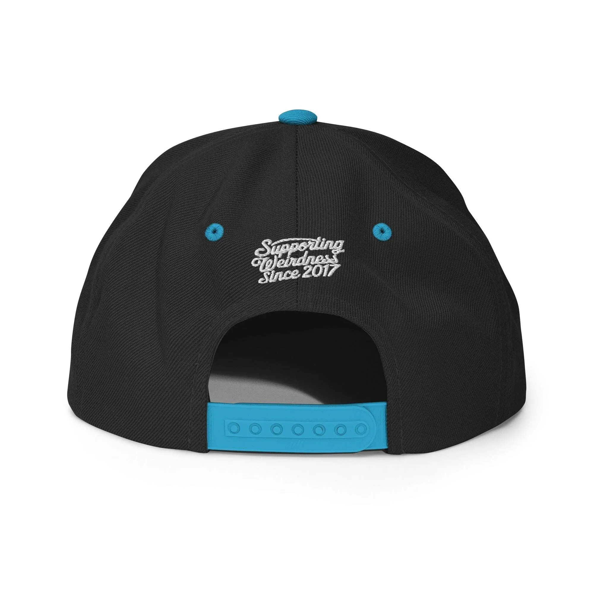 Logo Snapback Hat | Black & Blue