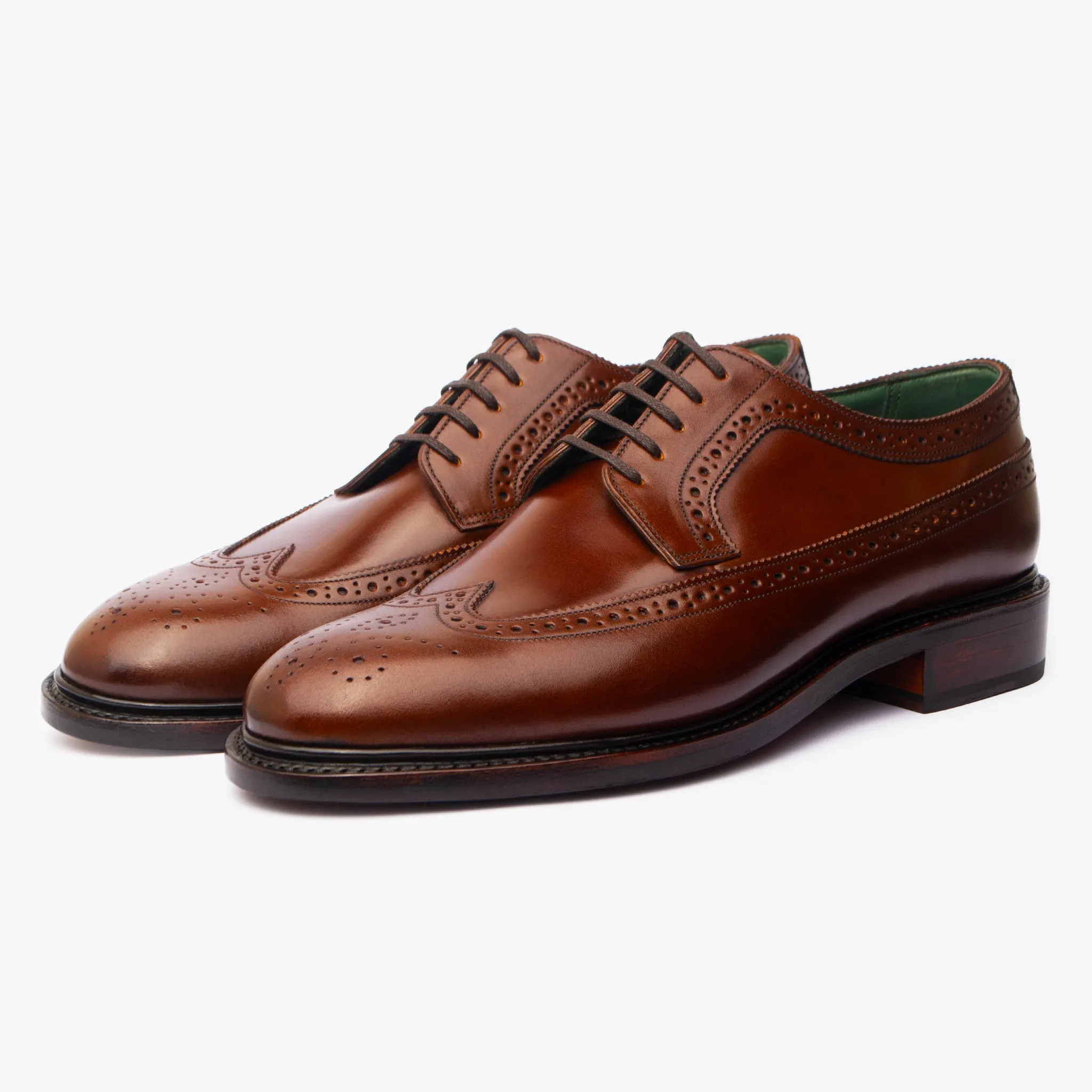 Longwing Derby - Cognac Shell Cordovan - Rui Last