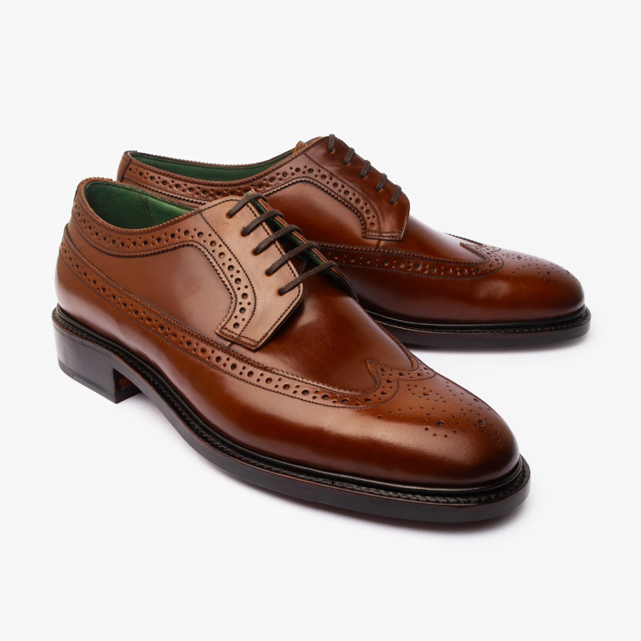 Longwing Derby - Cognac Shell Cordovan - Rui Last