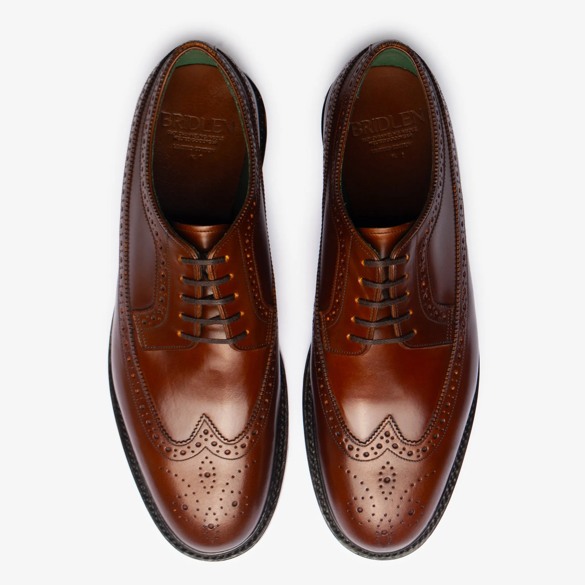 Longwing Derby - Cognac Shell Cordovan - Rui Last