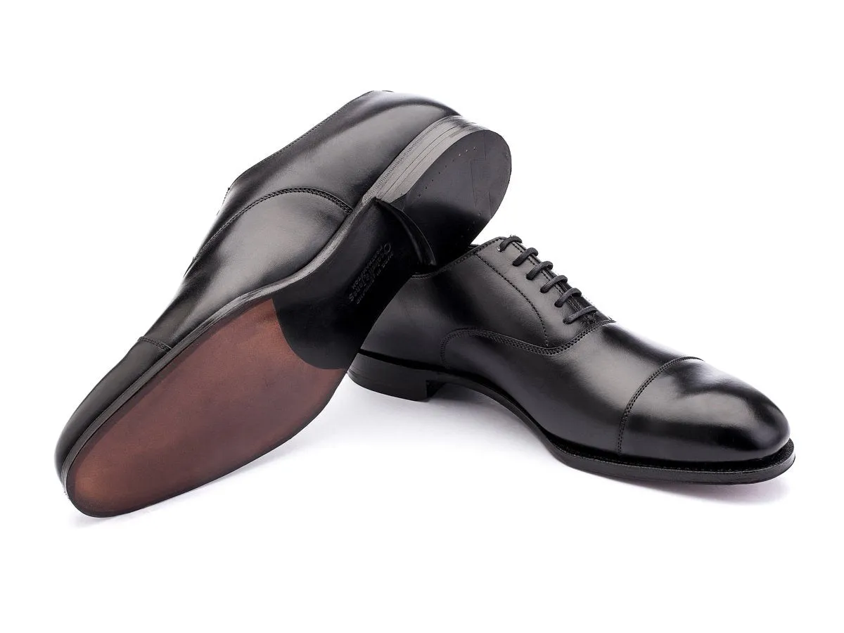 Lonsdale High-Quality Black Leather Shoes