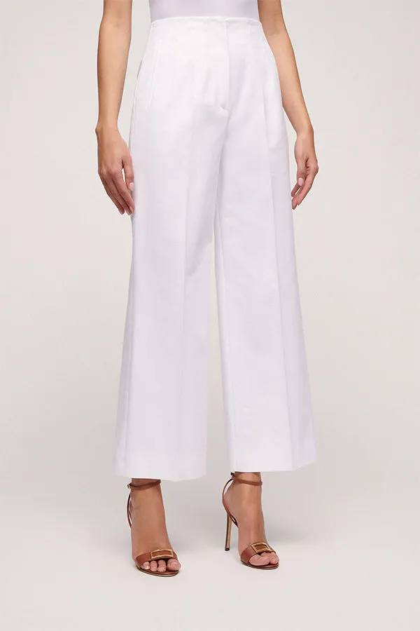 Luisa Spagnoli AGORA CROPPED FLARED TROUSERS