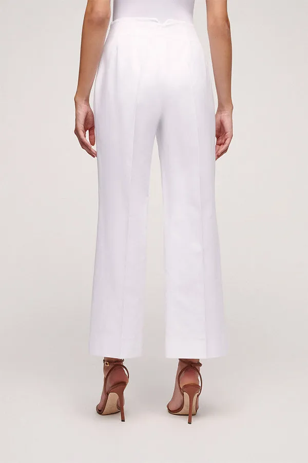 Luisa Spagnoli AGORA CROPPED FLARED TROUSERS