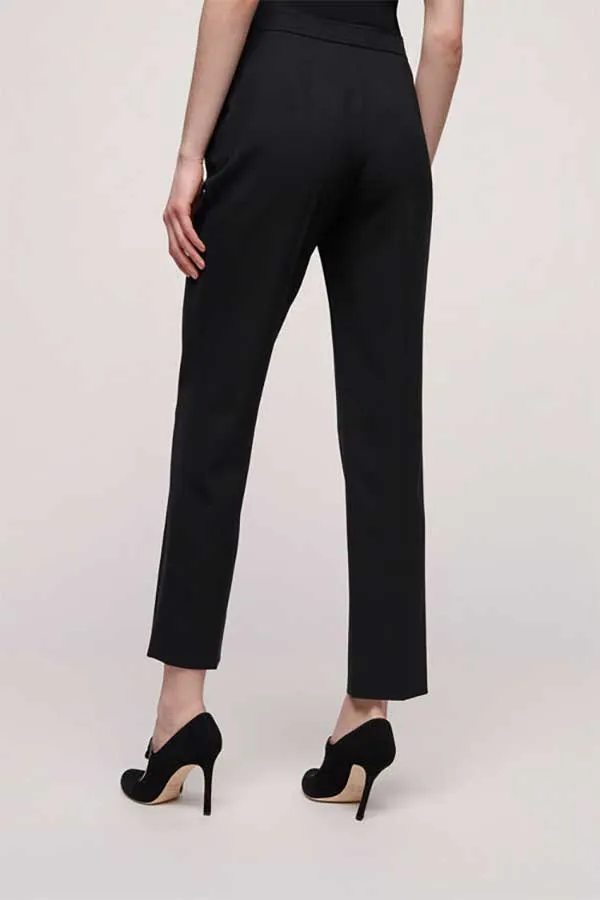 Luisa Spagnoli OMESSO CLASSIC WOOL BLEND TROUSERS