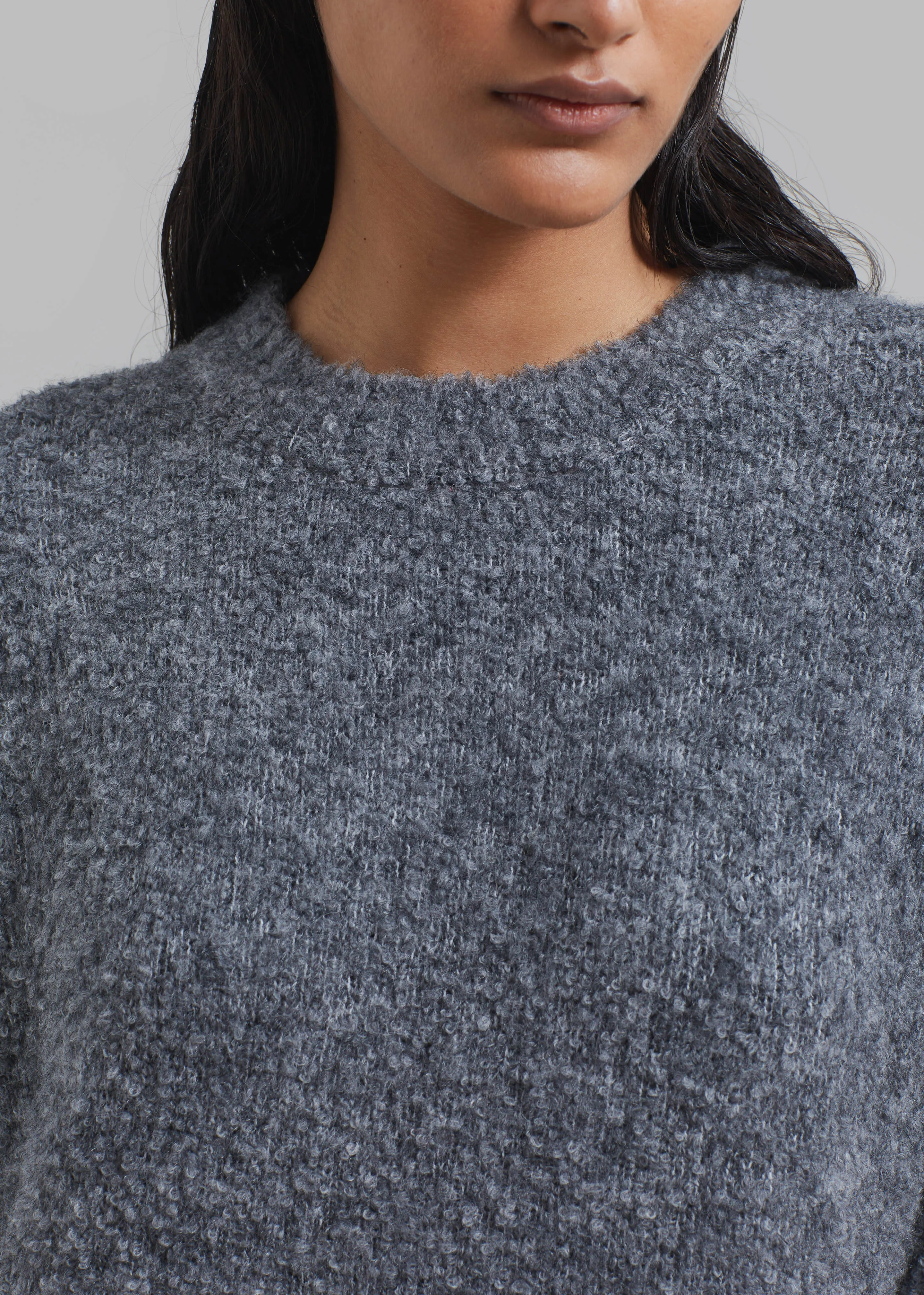 Luz Knit Dress - Grey