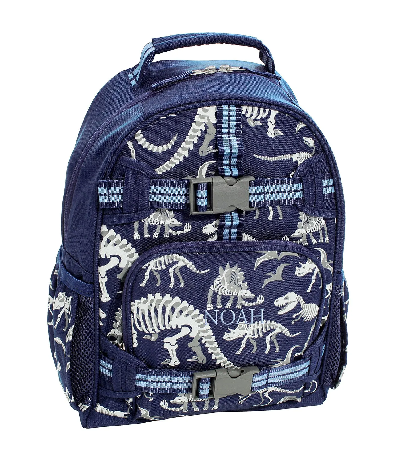 Mackenzie Navy Dino Bones Glow-in-the-Dark Backpacks - Small