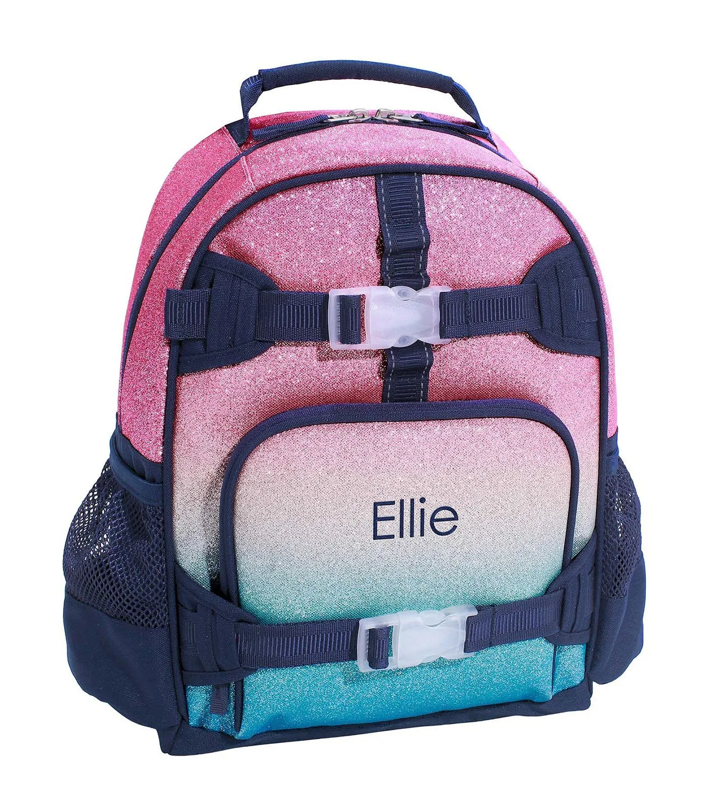 Small Mackenzie Rainbow Ombre Sparkle Glitter Multi Backpacks