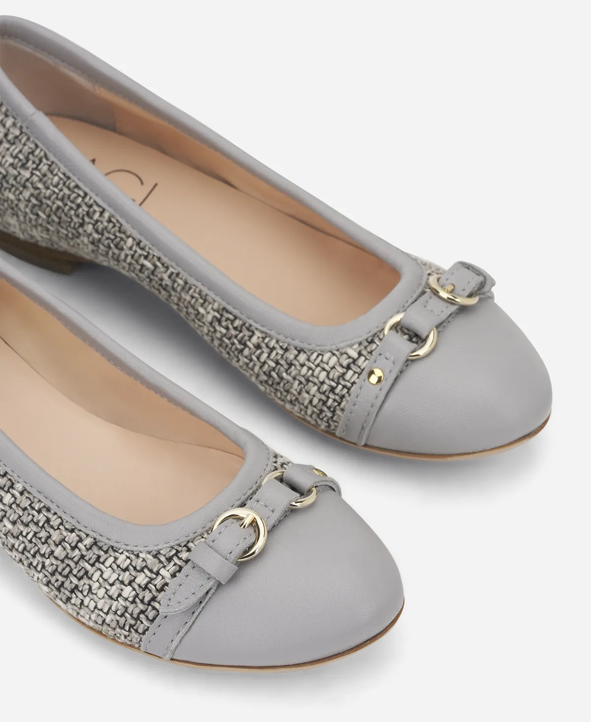 Mae Tweed ballet flat