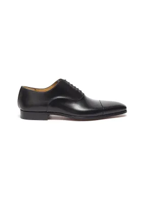 Magnanni Cap Toe 6-Eyelet Leather Oxford Shoes