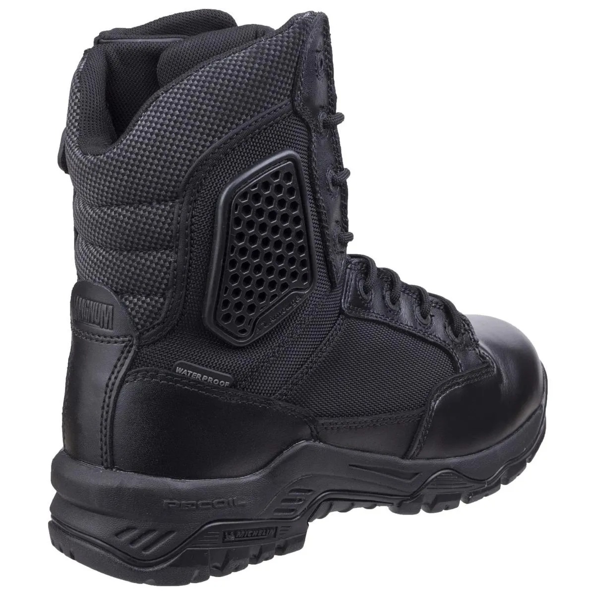 Magnum Strike Force 8.0 Waterproof Side-Zip Uniform Boots Black