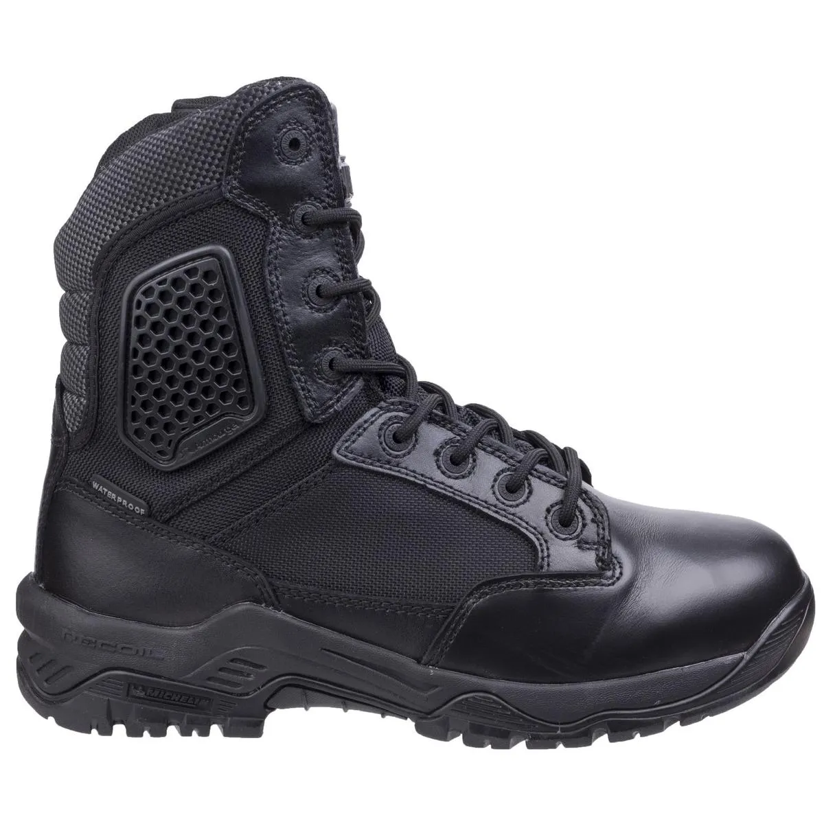 Magnum Strike Force 8.0 Waterproof Side-Zip Uniform Boots Black