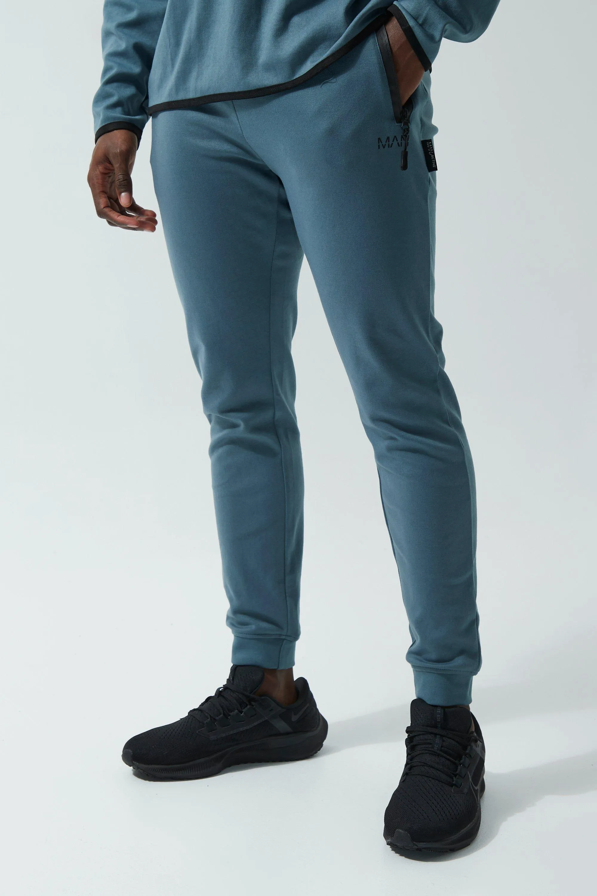 Man Active Pocket Detail Joggers | boohooMAN UK