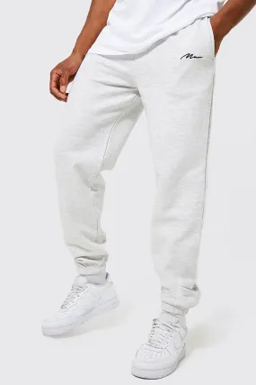 Man Signature Basic Loose Fit Joggers | boohooMAN UK