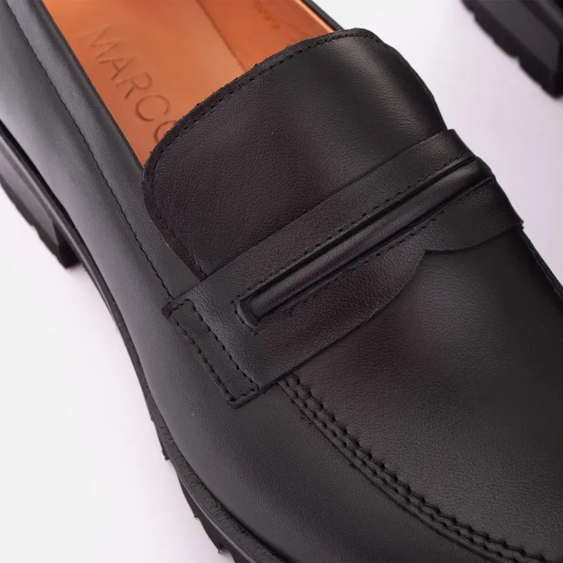 Marco Shoes Moccasins Coruna black