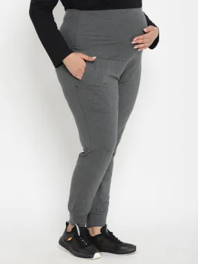 Maternity Cotton Plus Size Joggers