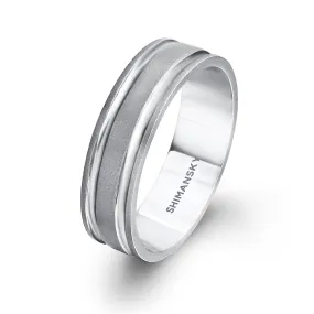 Max-line Flat Wedding Band