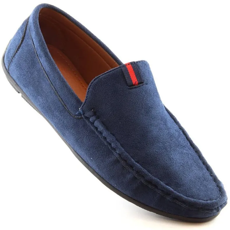 Suede Moccasins M 2260 JAN208B Blue