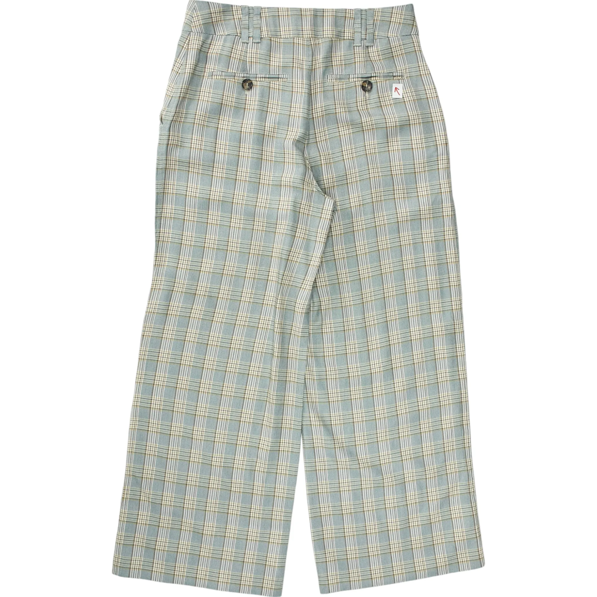 ME & EM Green/Multi Check Trousers