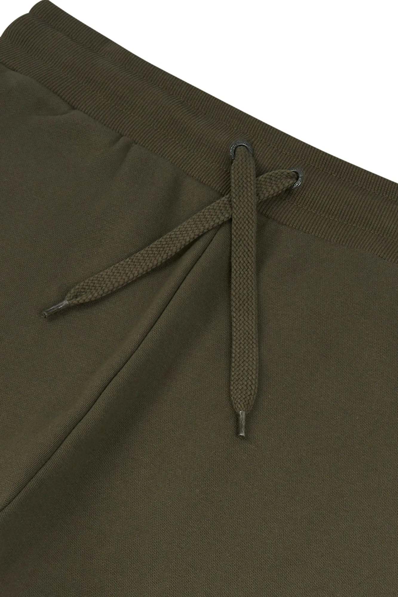 Mens Block Flag Graphic Joggers in Army Green