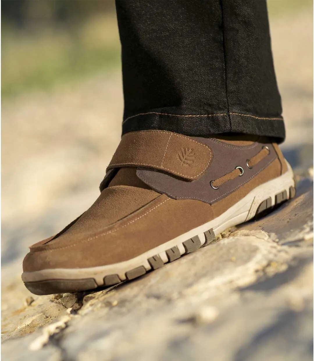 Men's Brown Casual Moccasins