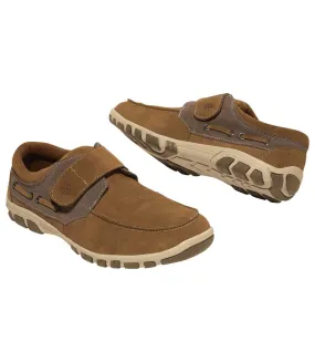 Men's Brown Casual Moccasins